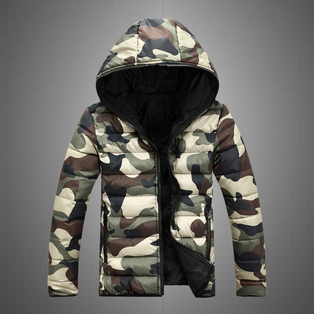 Jaquetas camufladas fashion masculinas